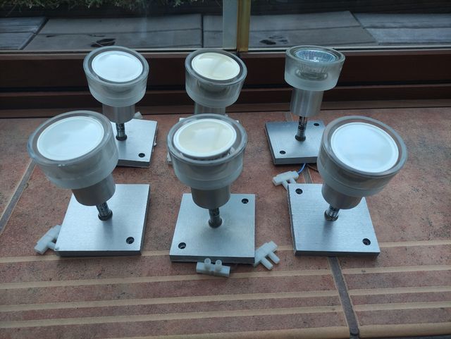 Focos Apliques de techo orientables con bombillas