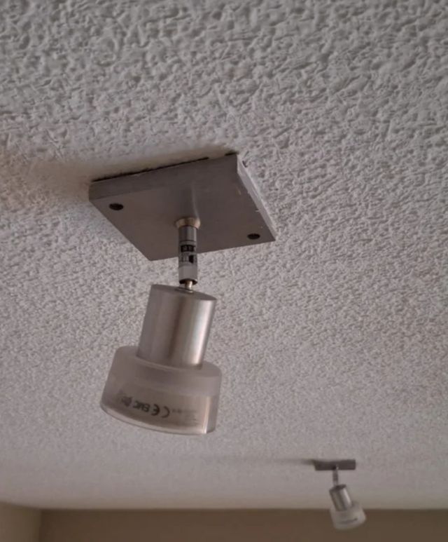 Focos Apliques de techo orientables con bombillas