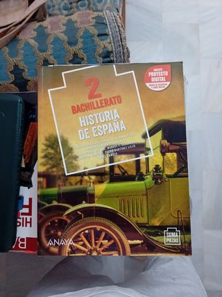 Libro de historia de españa 2 bachillerato