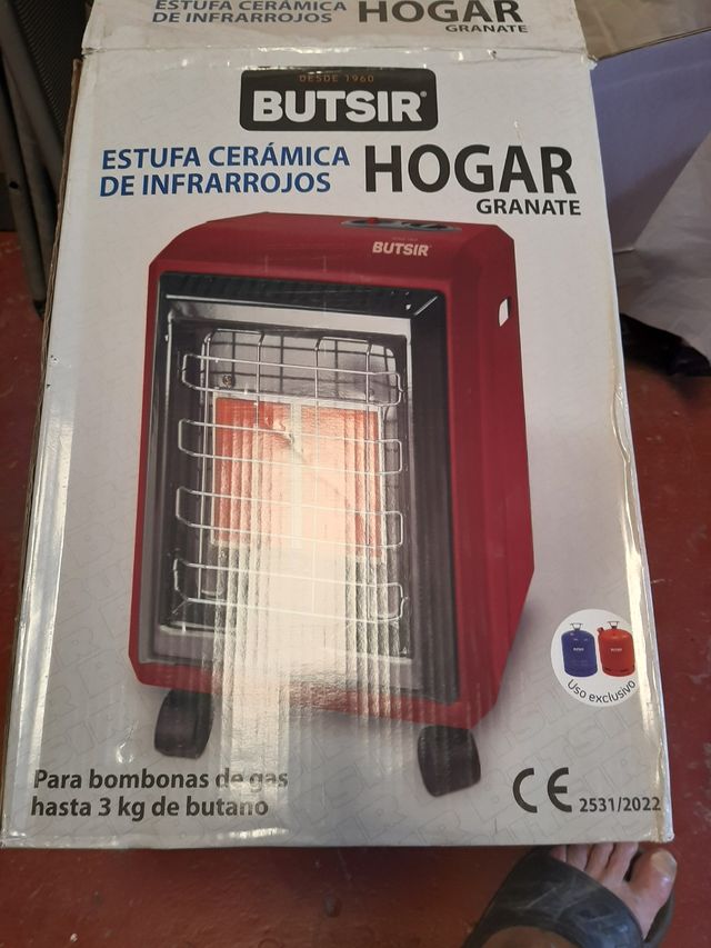 Estufa Butsir Cerámica Roja