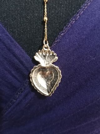 Rosario con sacro cuore