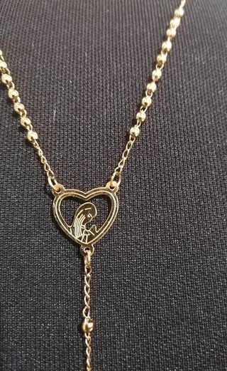 Rosario con sacro cuore