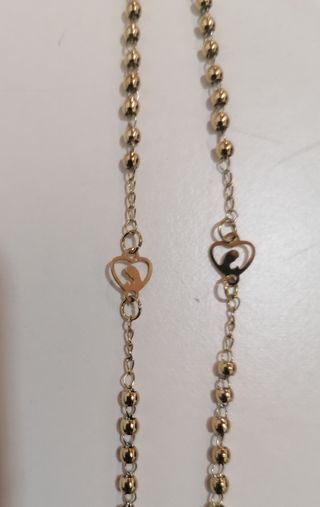 Rosario con sacro cuore