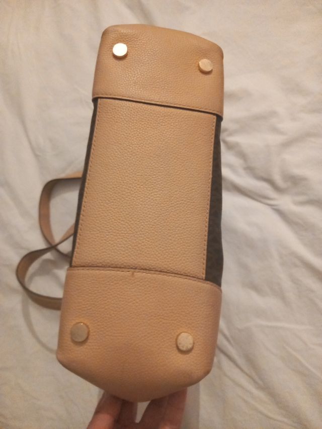 Bolso Michael Kors Beige y Marrón ORIGINAL