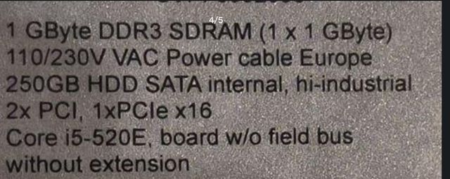 Siemens Simatic IPC647C Rack Server PC
