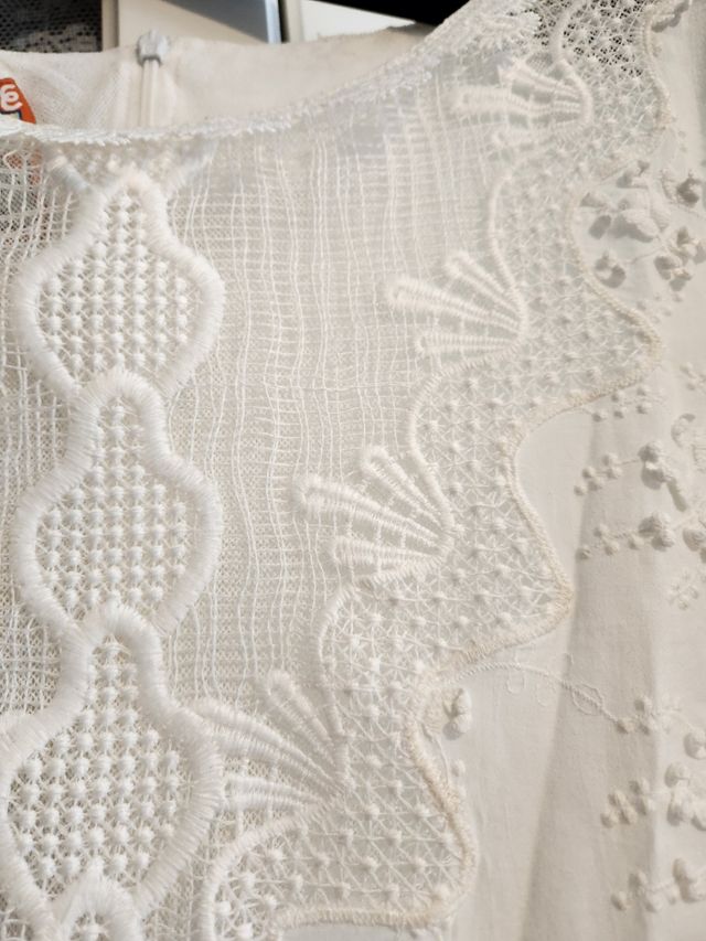 Vestido Highly Preppy Blanco Talla XS