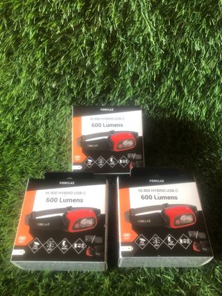 Linterna frontal 600lm forclaz X3