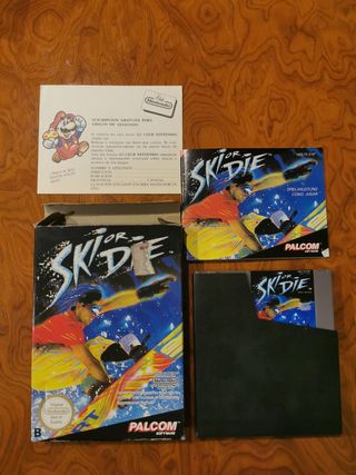 Juego Nintendo NES Ski or Die