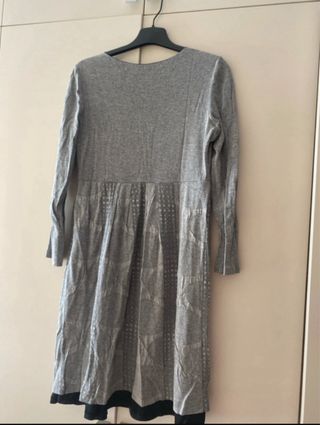 Vestido premamá gris talla L