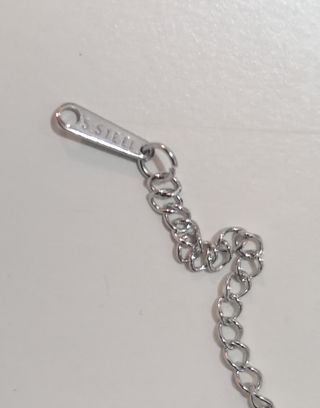 Collana cuore acciaio