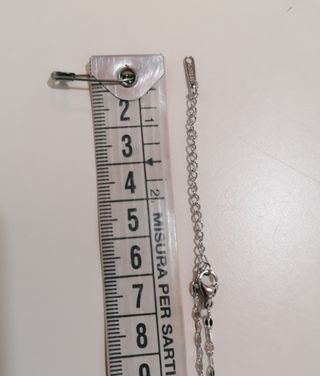 Collana cuore acciaio