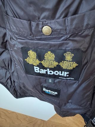 Plumífero Barbour Negro