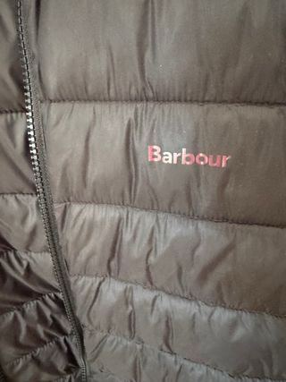 Plumífero Barbour Negro
