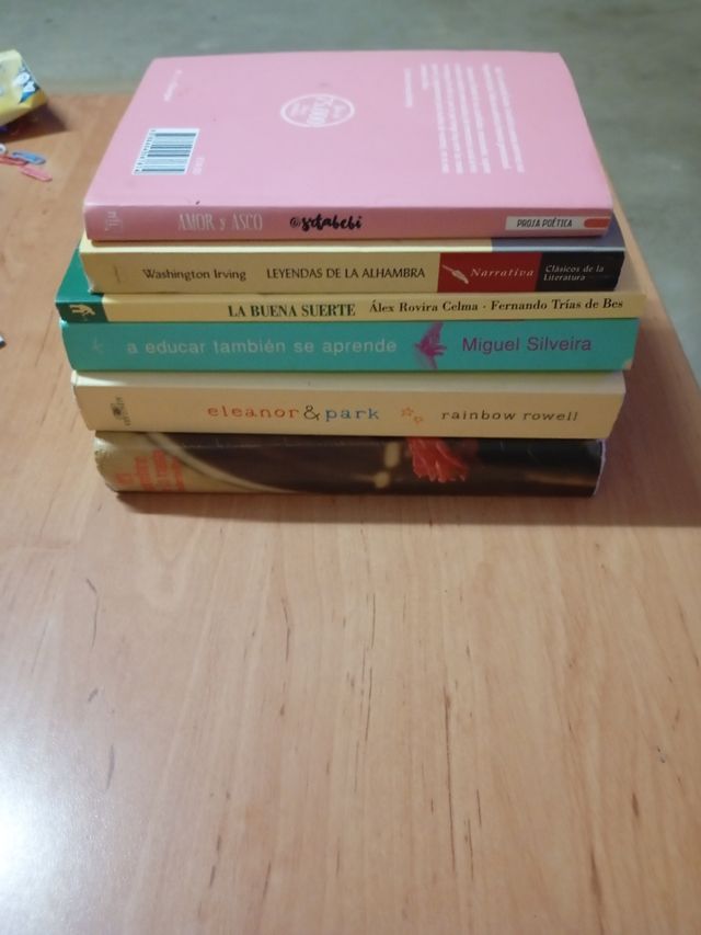 Lote de 6 buenos libros