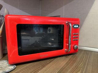 Microondas Cecotec Rojo Retro