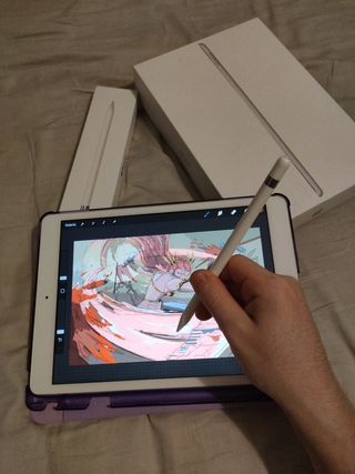 iPad 8gen 2020 128GB Plateado + Pencil