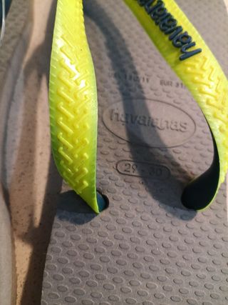 Infradito Havaianas bambino grigio/verde 29-30