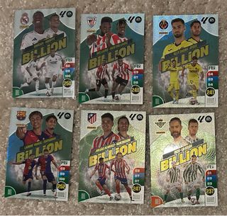 Lote Cromos Adrenalyn 2024-25.
