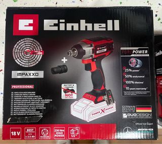 Einhell IMPAXXO Pistola de Impacto 18V batería 