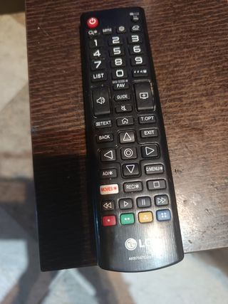 Televisión LG Negra