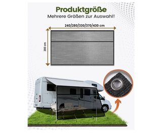 Toldo para caravana y accesorios