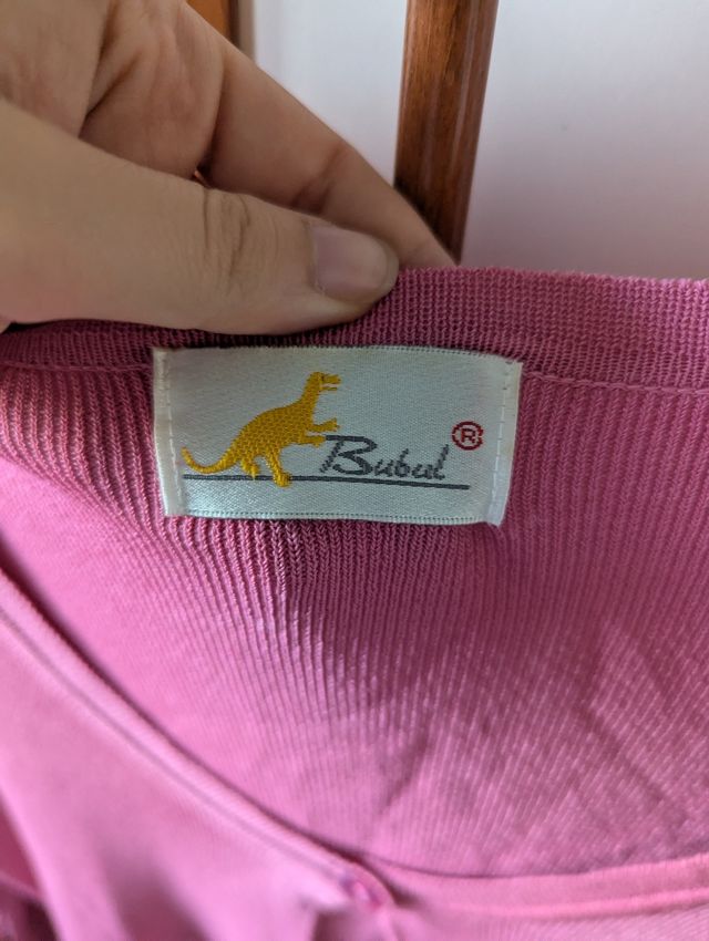 Spolverino rosa in viscosa