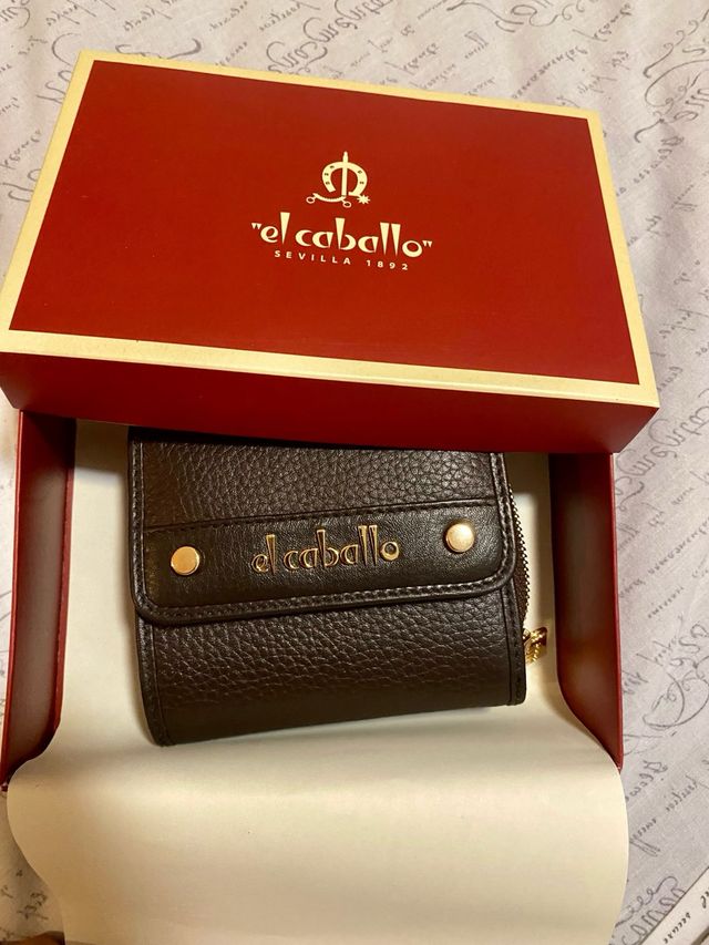 Cartera billetera El Caballo Marrón