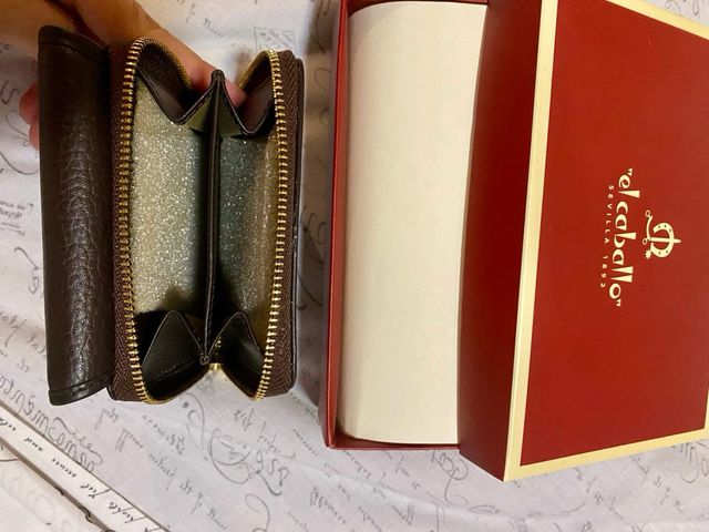 Cartera billetera El Caballo Marrón
