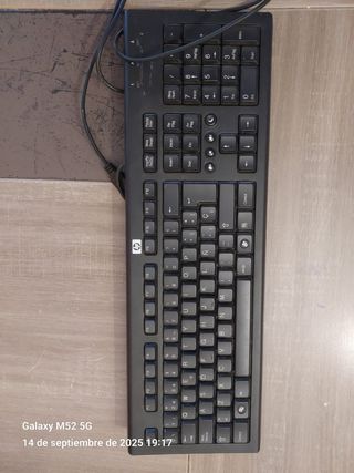 Teclado HP Negro USB