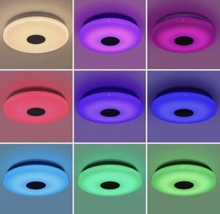 Lámpara de techo inteligente empotrada de 36 W 