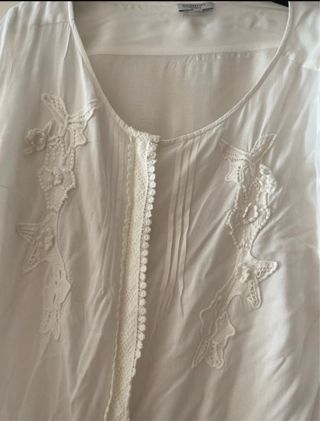 Camisa blanca Cortefiel Talla XL