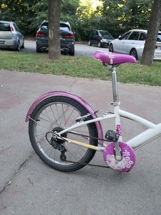 Bici bimba Btwin rosa da 20