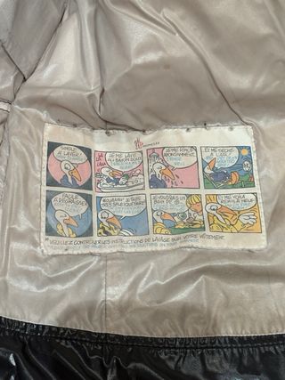 Anorak Moncler Negro Brillante