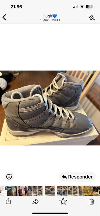 Zapatillas Jordan 11 Gris