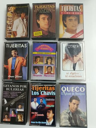 9 TIJERITAS Cintas Cassettes Elige