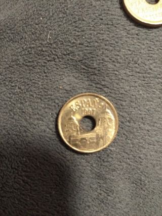 Moneda 25 Pesetas Melilla 1492-1992