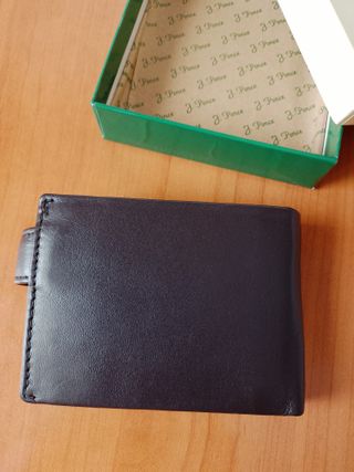 Cartera-Billetera de Piel marca Marisma a Estrenar