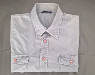 Camisa BASS gris para chico