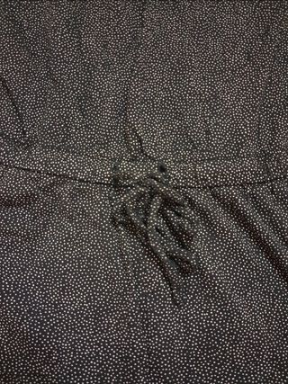 Mono H&M negro con lunares