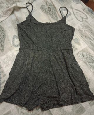 Mono H&M negro con lunares