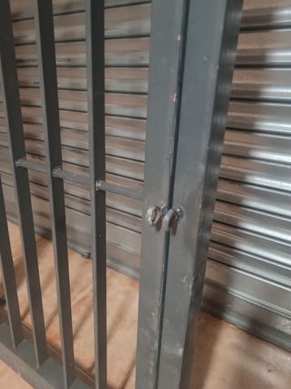 Reja de forja para puerta