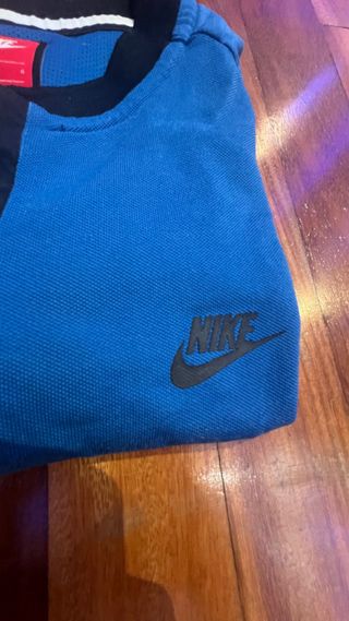 Camiseta Polo Nike Azul y Negro Talla L