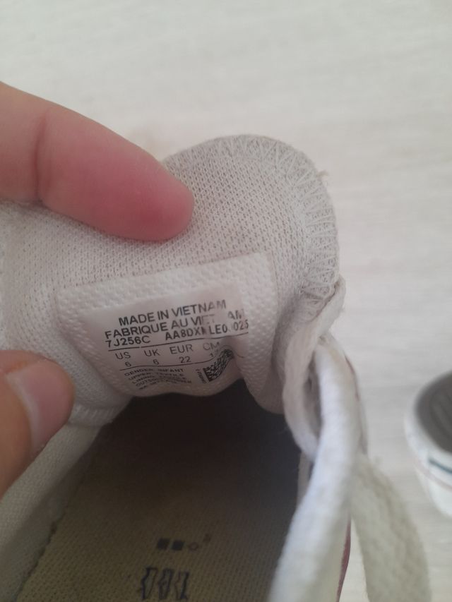 Converse Blancas Talla 22