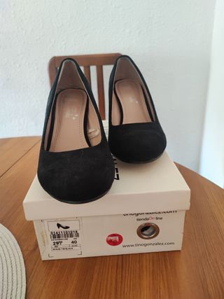Zapatos de tacón Tino Gonzalez negros talla 40