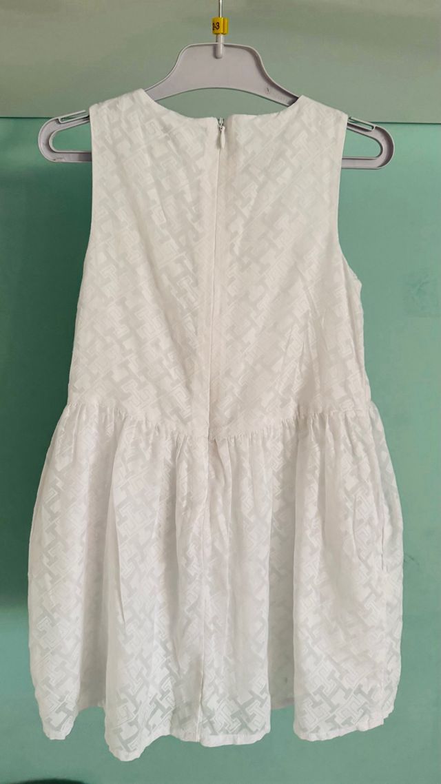 Vestido blanco niña Tommy Hilgfiger
