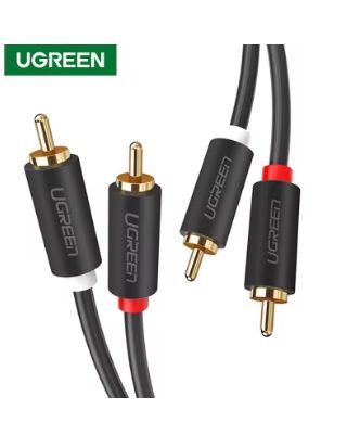 Cable Audio UGREEN 2 RCA a 2 RCA 2m