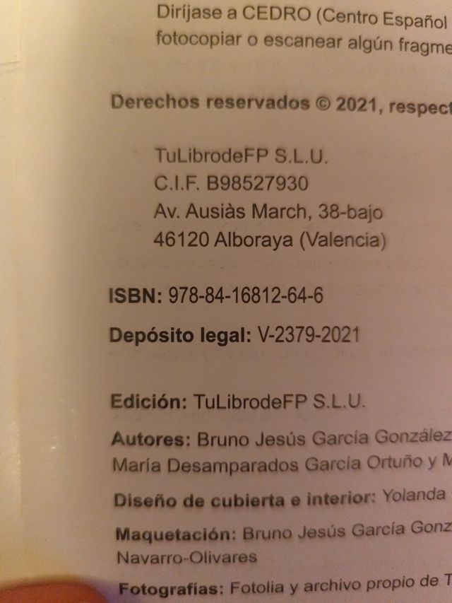 FORMACIÓN Y ORIENTACIÓN LABORAL 2021