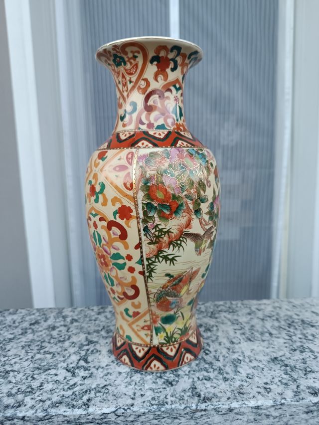 Vaso cinese decorato