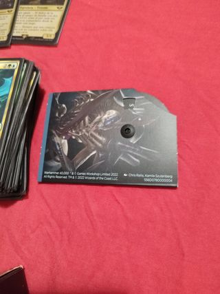 Magic Commander Warhammer Enjambre Tyranido (esp)