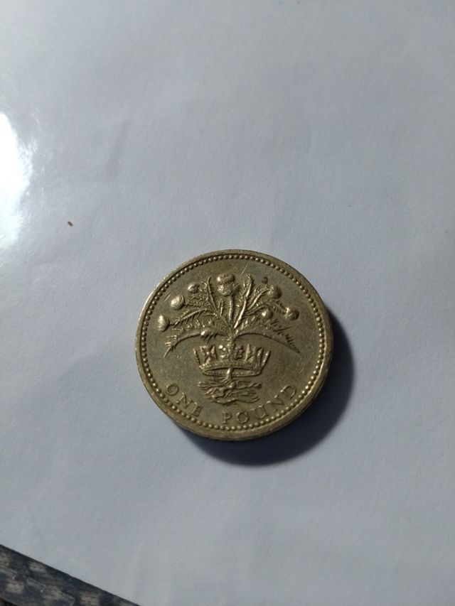 Moneta Pound 1984 Regina Elisabetta II